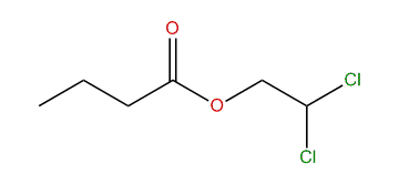 2,2-Dichloroethyl butanoate